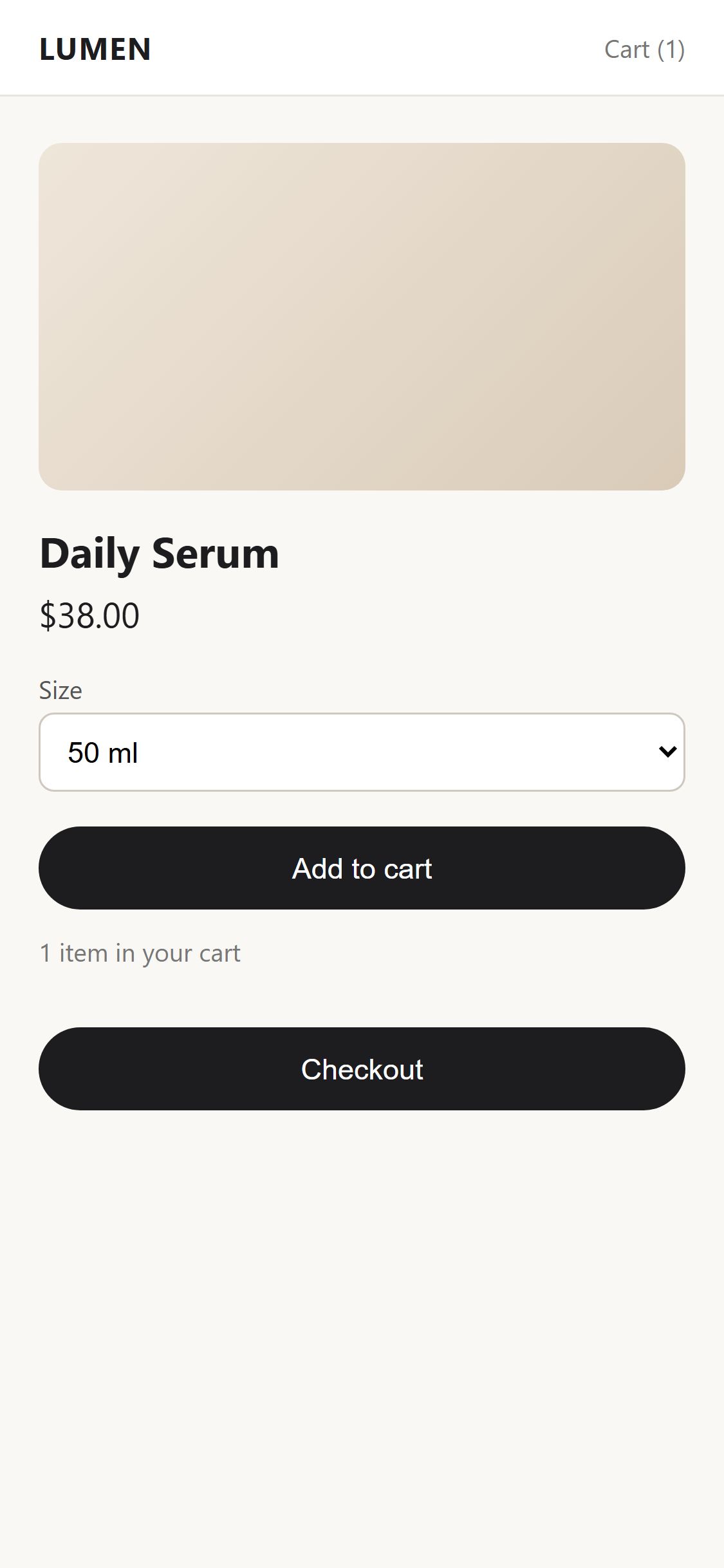 Screenshot of step 2