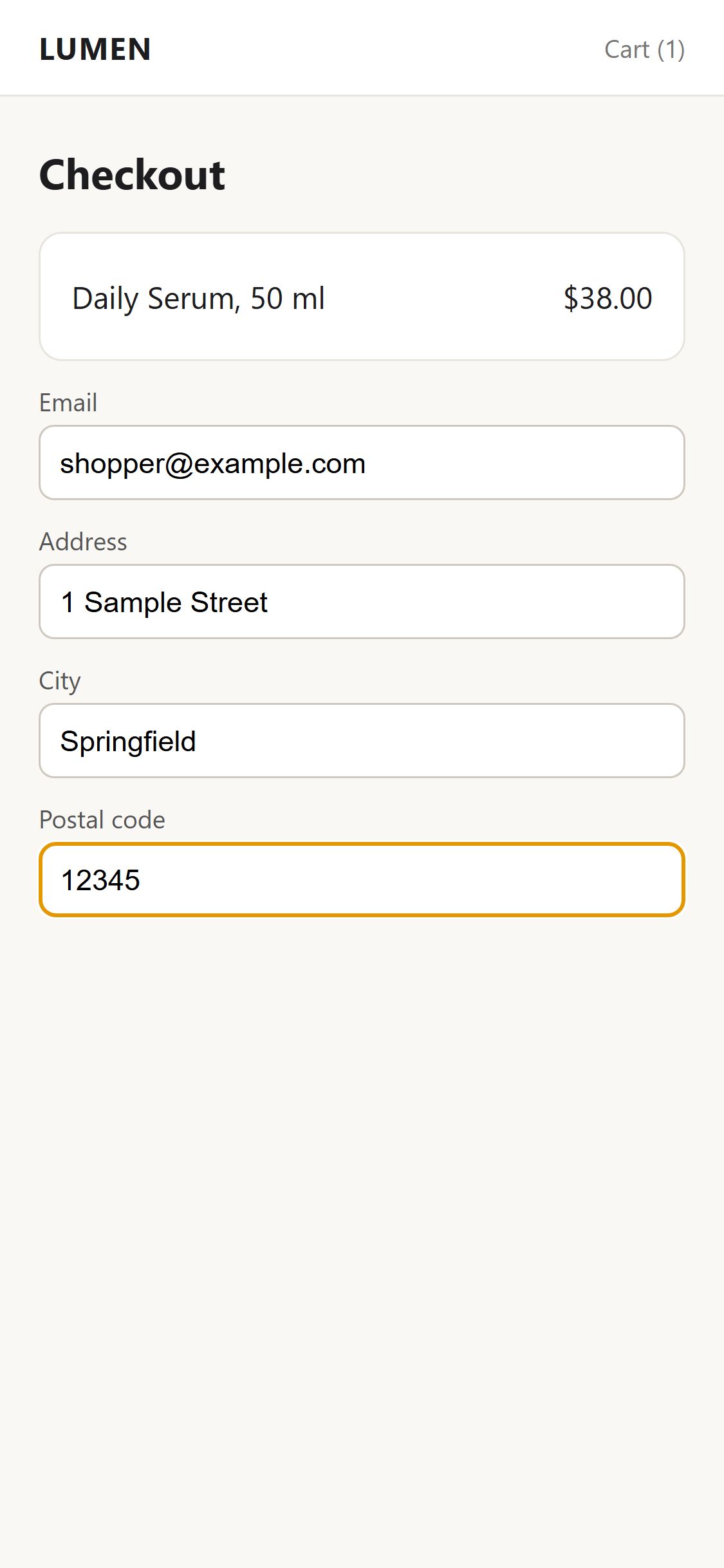 Screenshot of step 9
